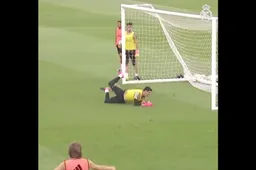 Isco zet Thibaut Courtois compleet voor schut bij Real Madrid (VIDEO)