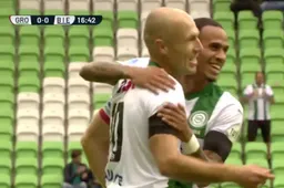De eerste sinds zijn comeback: Arjen Robben (36) maakt knappe goal (VIDEO)