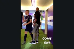 Opmerkelijke beelden: Trebel negeert Kompany compleet (VIDEO)