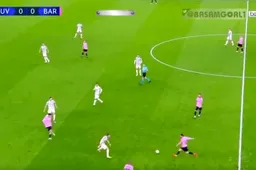 Ongelooflijke assist van Lionel Messi bij Barcelona (VIDEO)