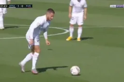 En plots doet Eden Hazard dít bij Real Madrid (VIDEO)