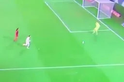 Enorme blunder van Courtois wordt massaal gedeeld (VIDEO)