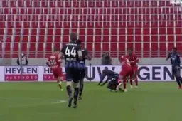 Club Brugge-fans woest op Haroun na "schandalige overtreding"