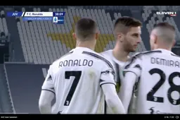 Romelu Lukaku gelooft niet wat hij ziet, daar is Cristiano Ronaldo weer