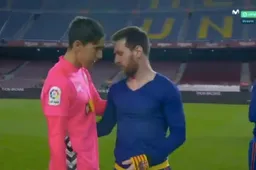 Iederéén heeft het over wat Messi hier na zege van Barcelona doet (VIDEO)