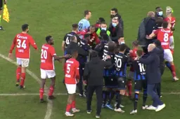 Standard-Club Brugge ontaardt in ordinaire knokpartij na knotsgek slot