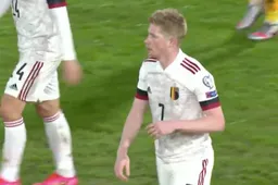 Beelden van De Bruyne bij België gaan viraal: "Het is gewoon oneerlijk" (VIDEO)