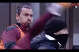 Déze beelden van Zlatan Ibrahimovic gaan de hele wereld rond (VIDEO)