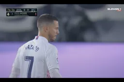 Eden Hazard verrast meteen bij comeback bij Real Madrid