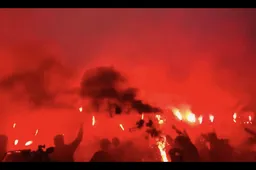 Waanzinnige beelden in aanloop naar Club Brugge-Anderlecht (VIDEO)