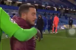 Eden Hazard zorgt voor ophef na Chelsea-Real: "Hoe is het mogelijk?!" (VIDEO)