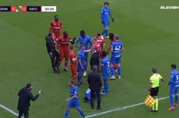 Plots loopt het volledig fout tijdens topper KRC Genk-Antwerp