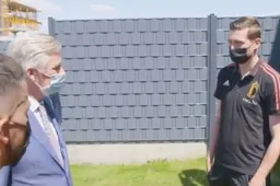 Vanaken zorgt voor pijnlijke beelden bij bezoek koning Filip: "Serieus, man!"
