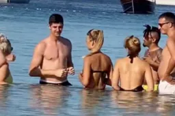 Beelden van Thibaut Courtois veroveren sociale media: “Met wat is hij bezig?!”