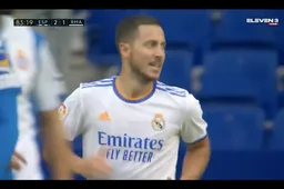 Eden Hazard doet alle monden openvallen bij Real Madrid (VIDEO)