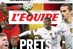L'Equipe daagt Belgen keihard uit met voorpagina