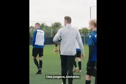 Blauw-zwart zet met Simon Mignolet nieuwe trainer aan het werk (VIDEO)