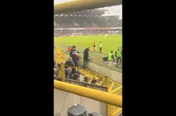 Eerste beelden rond racisme-incident duiken op: Steward grijpt in (VIDEO)