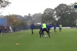 Interlandbreak? Bij Club Brugge trainen ze stevig verder mét opvallende naam (video)