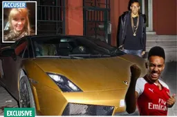 Britse roddelpers kraakt Aubameyang nu al: "Hij wilde haar omver rijden"