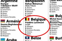 Ballon d'Or: Waalse journalist weigerde voor Rode Duivels te stemmen