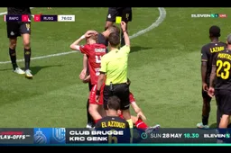 Omstreden fase kan Antwerp mogelijk de titel kosten: "Dit was rood" (VIDEO)