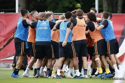 Dit geweldig filmpje toont hoe goed de sfeer zit bij België (Video)