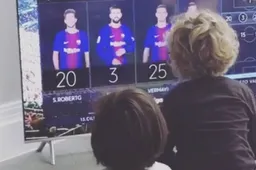 Kinderen Vermaelen gaan helemaal uit hun dak tijdens Clasico (video)