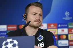 Mignolet schrikt zich rot bij Club Brugge: "Ik ben heel verwonderd"