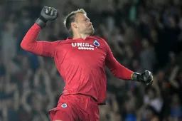 Mignolet schrikt zich rot bij Club Brugge: "Ik ben met verstomming geslagen"