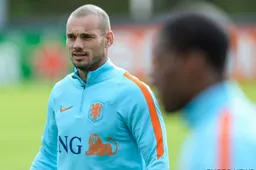 Pijnlijk: Sneijder wordt weggepest