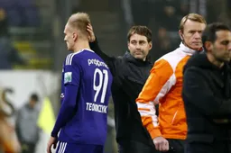 Zonder Teodorczyk stond Anderlecht op deze rampzalige plaats