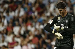 Ook Courtois beleeft dramatische avond in Spanje