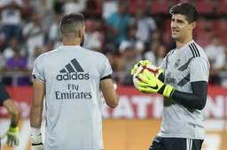 Courtois heeft duidelijke mening over concurrentiestrijd bij Real Madrid