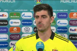 Courtois is rechtuit en zegt na uitschakeling tegen Italië wat iederéén denkt