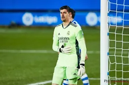 Courtois kan ogen niet geloven na thrillerscenario met Real Madrid