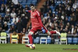 Real begint dramatisch aan 2019, Courtois weet niet wat hij meemaakt