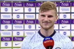 Timo Werner geeft ge-wel-dig interview na debuut in Premier League (VIDEO)