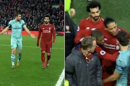 Sokratis belaagt ‘duiker’ Salah, maar kijk wat van Dijk dan doet (Video)