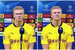 Iederéén heeft het over interview van Erling Haaland: “Wat is dit?!” (VIDEO)