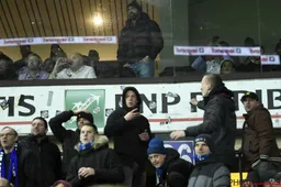 Vanden Borre gaat confrontatie aan met Club Brugge-fans, politie grijpt in