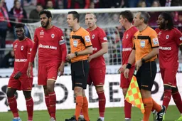 Antwerp-Club Brugge tijdelijk stilgelegd na wangedrag supporters