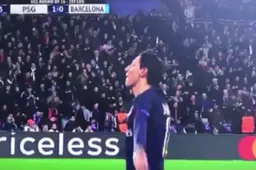 Di Maria scoort met heerlijke vrije trap, de muur van Barcelona is lachwekkend (Video)