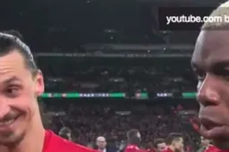 Ibrahimovic zet Pogba op deze geniale wijze op zijn plaats (Video)
