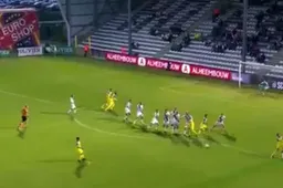 Beerschot-Wilrijk scoort schitterend teamdoelpunt (Video)