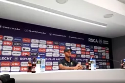 Kompany op eerste persconferentie: 'Dit zal gebeuren met Trebel'