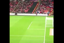 Engeland speelt dramatische wedstrijd, maar dan doet supporter plots dit (video)