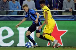 Staande ovatie van Club-fans voor Thibault Vlietinck