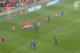 Vormer verbaast met een fantastische vrije trap (Video)