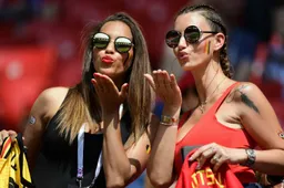 WAG Witsel is helemaal klaar voor wedstrijd tegen Tunesië (Foto's)